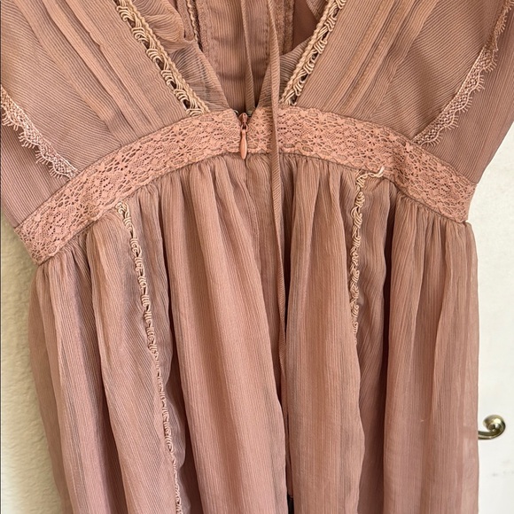 Anthropologie Dusty Pink Maxi Dress - Picture 6 of 6